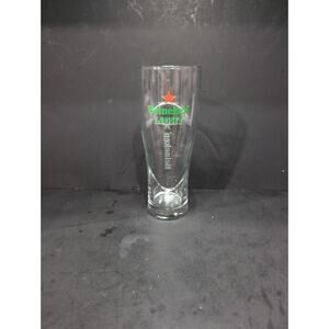 Heineken Light Beer Glass, Red‎ Star Design, 7.25" Tall, Glassware, Home Barware